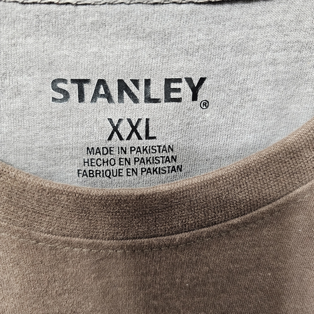 🔨 New STANLEY Workwear Long Sleeve T-Shirt - Men's XXL 🔨 - Picture 3 of 3